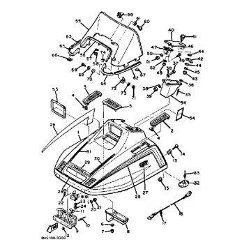 SHROUD - WINSHIELD SS440G