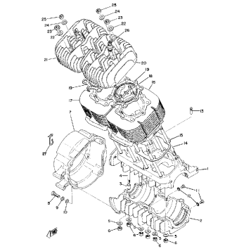 CRANKCASE - CYLINDER