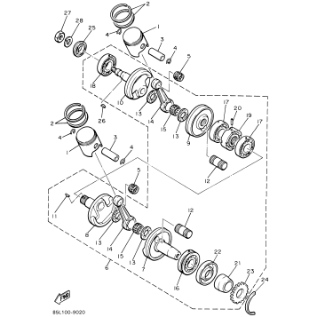 CRANKSHAFT PISTON