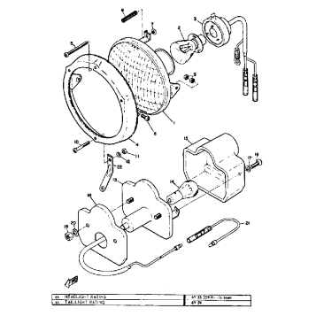HEAD LAMP & TAIL LAMP