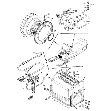ELECTRIC STARTER UNIT