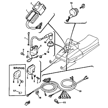 ELECTRICAL 1 BR250F - G