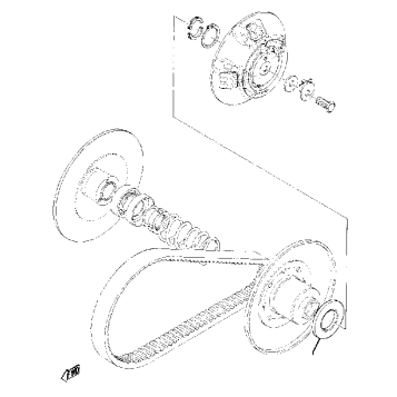 PRIMARY SHEAVE SR KIT