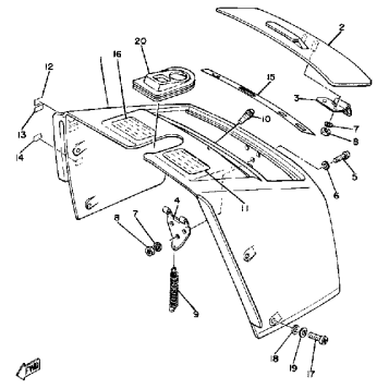 INSTRUMENT PANEL ET250D