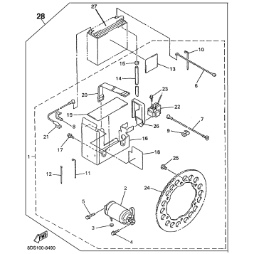 ALTERNATE ELECTRIC STARTER KIT