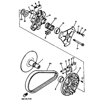 PRIMARY SHEAVE SR540F