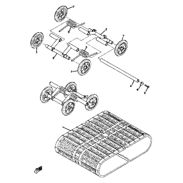 TRACK - SUSPENSION WHEEL