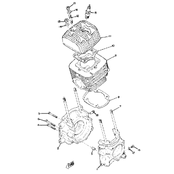 CRANKCASE - CYLINDER