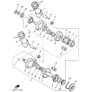 CRANKSHAFT - PISTON