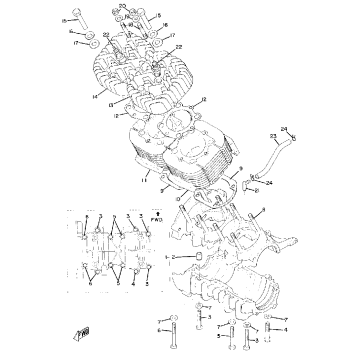 CRANKCASE - CYLINDER