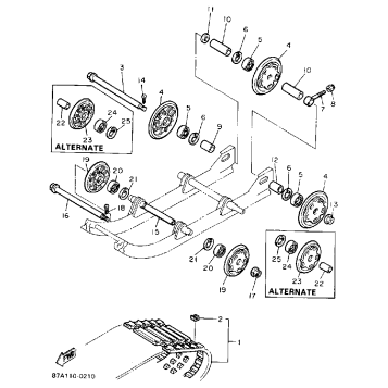TRACK SUSPENSION 1