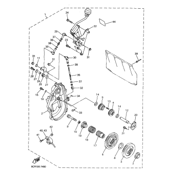 ALTERNATE REVERSE GEAR KIT MM600