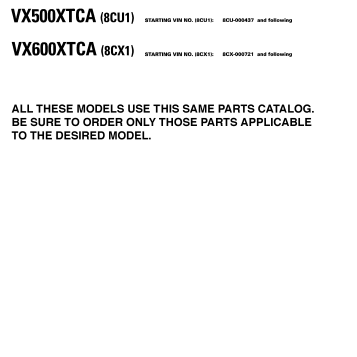 ~MODELS IN THIS CATALOG