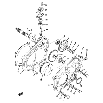 PUMP DRIVE GEAR
