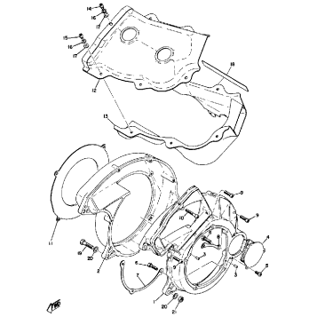 FAN CASE AND AIR SHROUD