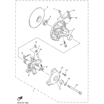 ALTERNATE CLUTCH REPAIR KIT