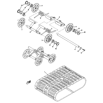 TRACK - SUSPENSION WHEEL