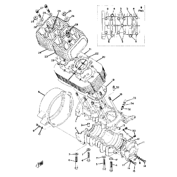 CRANKCASE - CYLINDER