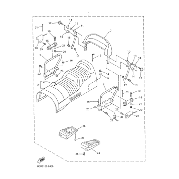 ALTERNATE SEMI DOUBLE SEAT