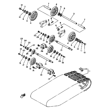 TRACK SUSPENSION 1 EC540D