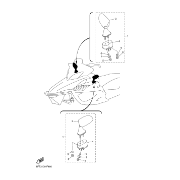 ALTERNATE REAR VIEW MIRROR