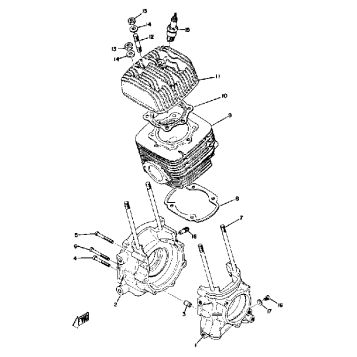 CRANKCASE - CYLINDER