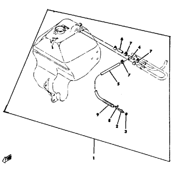 FUEL RETURN KIT ET250C - E