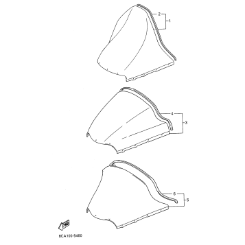 ALTERNATE WINDSHIELD