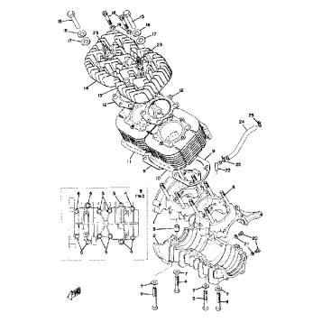 CRANKCASE - CYLINDER