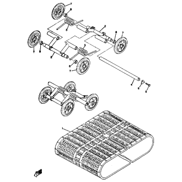 TRACK - SUSPENSION WHEEL