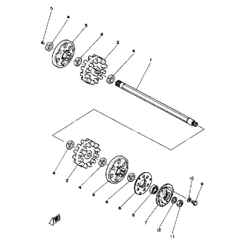 TRACK DRIVE 1 EC540D