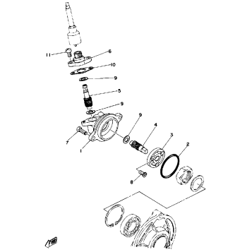 SPEEDOMETER-GEAR UNIT
