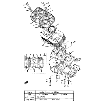 CRANKCASE - CYLINDER