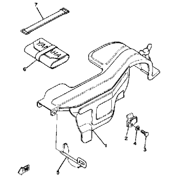 GUARD - LUGGAGE BOX ET250D - E