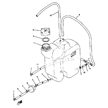 OIL TANK GPX338F - GPX433F