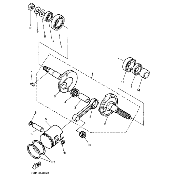 CRANKSHAFT - PISTON