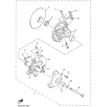 ALTERNATE CLUTCH REPAIR KIT