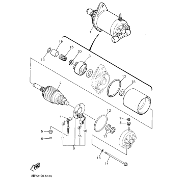 ALTERNATE STARTING MOTOR