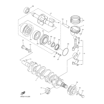 CRANKSHAFT PISTON