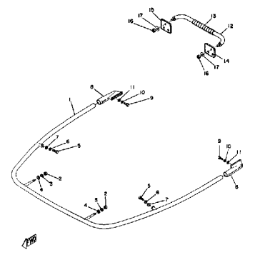 BUMPER GPX338F - GPX433F