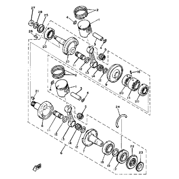 CRANKSHAFT - PISTON