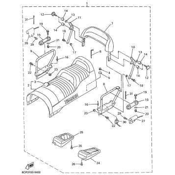 ALTERNATE SEMI DOUBLE SEAT VX
