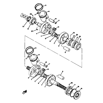 CRANKSHAFT - PISTON