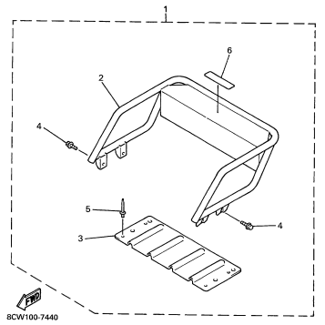 ALTERNATE REAR BUMPER SET