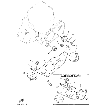 ENGINE BRACKET