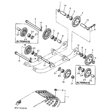 TRACK SUSPENSION 1