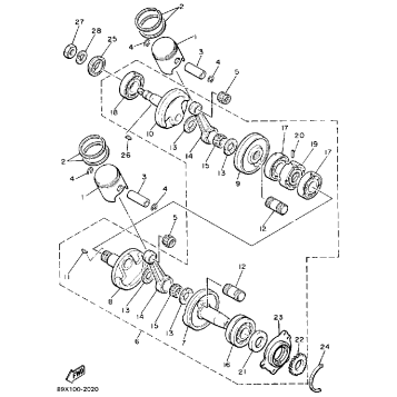 CRANKSHAFT PISTON