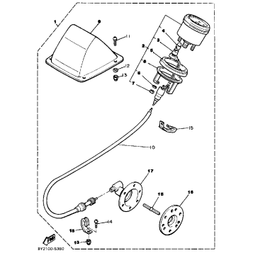 SPEEDOMETER KIT (ALTERNATE PART)