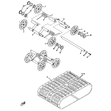 TRACK & SUSPENSION WHEEL