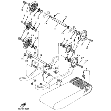 TRACK SUSPENSION 1 BR250K